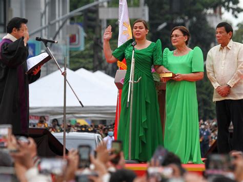 Philippines: Sara Duterte sworn in as vice.
